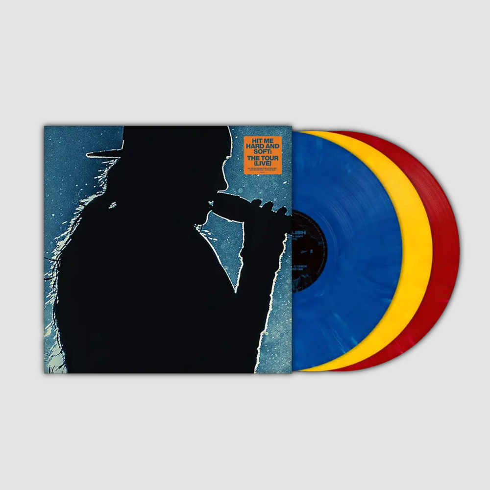 HIT ME HARD AND SOFT: THE TOUR (Live)- Billie Eilish Red, Blue
